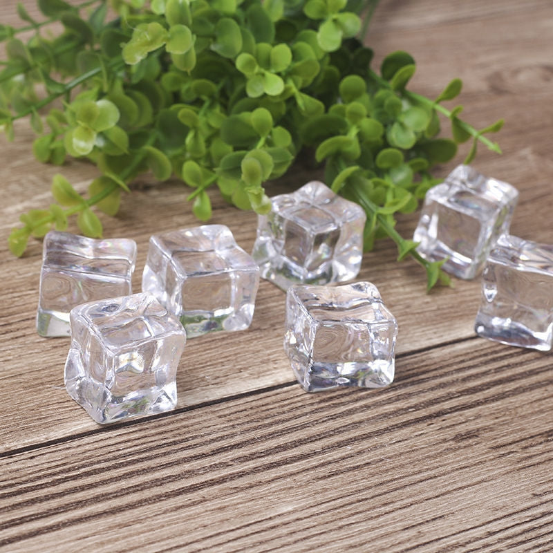 Fake Ice Cubes 10pcs for Product Photography